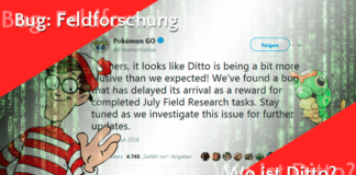 Niantic sucht verzweifelt nach Ditto