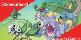 Noch unveröffentlichte Generation 3 Pokémon