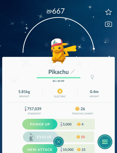 Pikachu mit Ashs Mütze durch Photobomb! 1