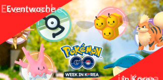 Pokémon GO Eventwoche in Korea mit neuem Shiny!