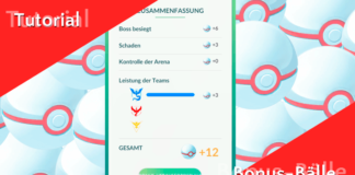 Pokémon GO Tutorial – Bonus-Bälle in Raids