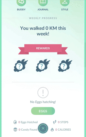 Pokémon GO Version 0.125.1 - Datamine - Fitness Tracker 3