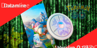 Pokémon GO Version 0.135.0 – Datamine