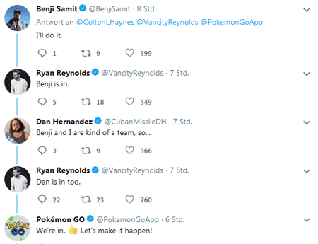 Ryan Reynolds und Colton Haynes spielen Pokémon GO? 2
