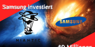 Samsung investiert 40 Millionen US-Dollar in Pokémon-Go Macher Niantic.