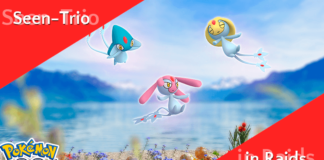 Seen-Trio nun doch in Raids! Regigigas ursprünglich geplant?