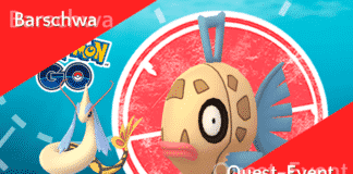 Shiny Barschwa im weltweit ersten Quest-Event!