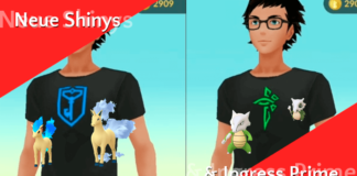 Shiny Ponita und Tragosso zum Start von Ingress Prime