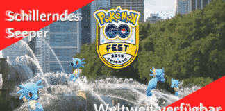 Shiny Seeper zum Start des Go-Festes in Chicago bestätigt