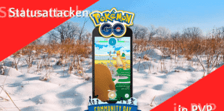 Statusverändernde Attacken in Pokémon GO!