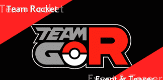 Team GO Rocket Event und weitere Teaser