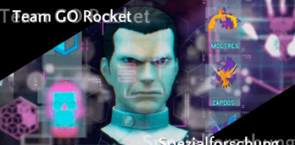 Team GO Rocket Vorstände und neue Spezialforschung Team GO Rocket