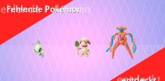 Viele noch fehlende Pokémon wurden entdeckt!