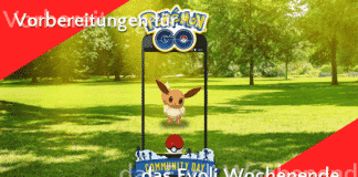 Vorbereitungen für das Community Wochenende!