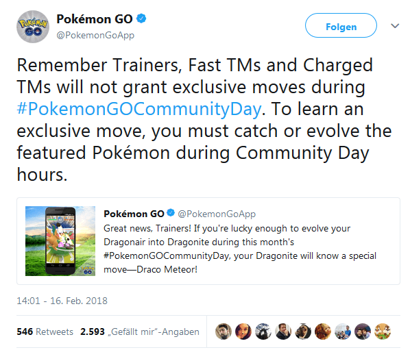 Vorbereitungen für den Pokémon GO Community Day #2 1