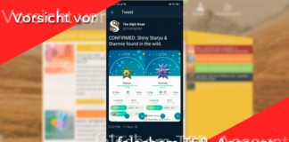 Vorsicht vor Falschmeldungen!