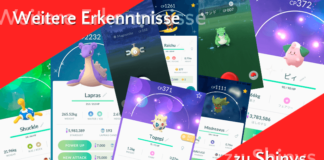 Weitere Erkenntnisse zu Shinys