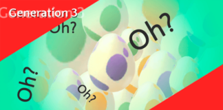 Welche Generation 3 Pokémon schlüpfen aus Eiern?