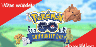 Sonntagsfrage bei Pokémon GO
