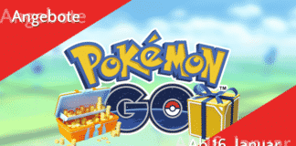 Angebote im Pokémon GO Shop ab 16. Januar