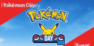 Pokémon Day 2020 mit vielen Partyhüten Pokémon Day Event