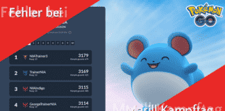 Marill Kampftag wird wegen Fehler wiederholt! Marill Kampftag wiederholt