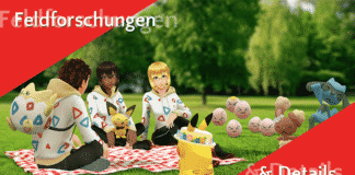 Feldforschungen, Shinys und Details im Oster-Event Oster-Event Feldforschung