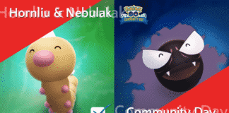 Hornliu und Nebulak Community Day Hornliu