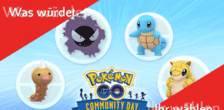 Ihr bestimmt die nächsten 2 Community Days! Community Day