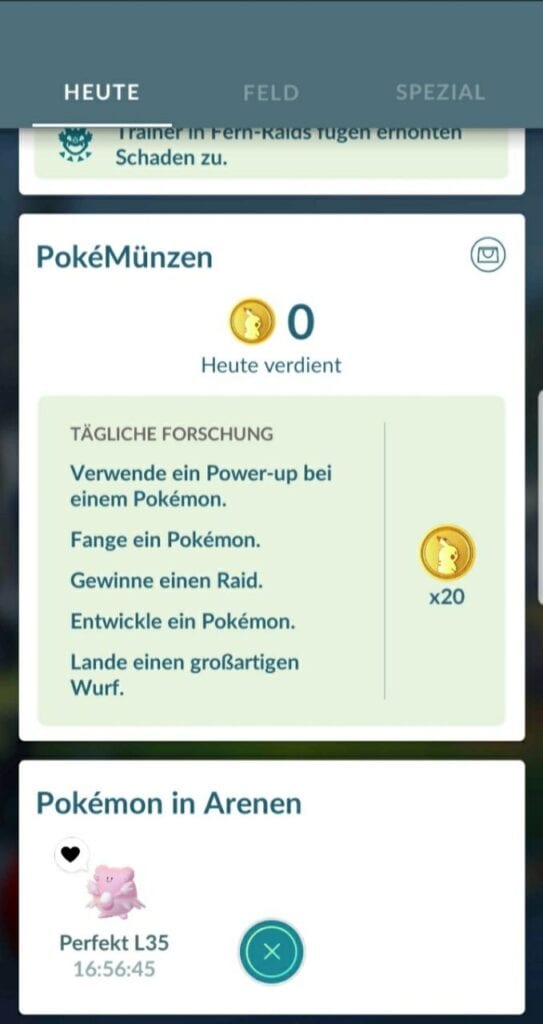 PokéMünzen-Test Update 4 PokéMünzen-Test Update 2
