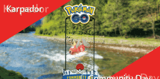 Karpador Community Day am 8. August Karpador Community Day