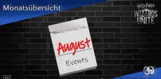 Events: Die große Monatsübersicht August 2021 Wizards Unite - Monatsübersicht Events im August