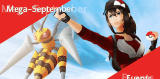 Mega-September Eventdetails – 3 neue Mega-Entwicklungen, 2 neue Shinys Mega-Entwicklung