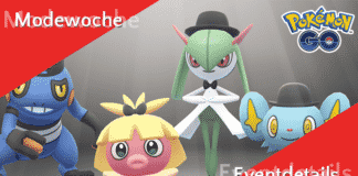 Pokémon GO Modewoche Eventdetails Modewoche
