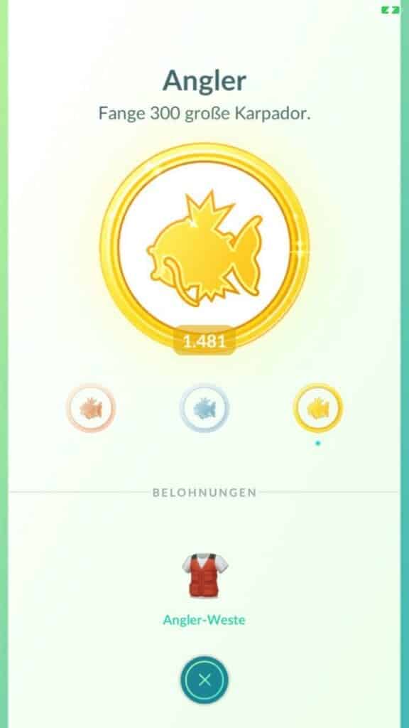 Pokémon GO Datamine 7. Oktober - Neue Medaillen 1