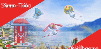 Raidbosse im Seen-Trio Event Raidbosse