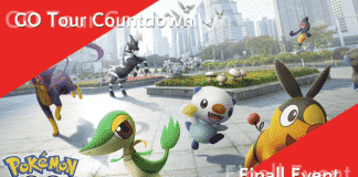 Countdown zur Pokémon GO Tour – Einall-Event Countdown