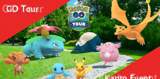 Pokémon GO Tour: Kanto Event Kanto