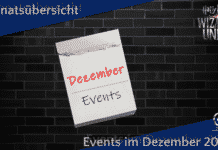 Events: Monatsübersicht Dezember 2021 Monatsübersicht Dezember 2020