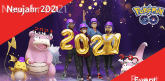Neujahr 2021 in Pokémon GO Neujahr