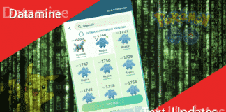 Pokémon GO Datamine 8.1.2021 – Legendäre massenverschicken Datamine