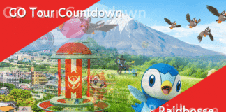 Raidbosse im Sinnoh-Event Raidbosse