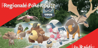 Regionale Pokémon zurück in Raids Regionale Pokémon