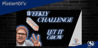 Plotter101’s wöchentliche Herausforderung – LET IT GROW LET IT GROW - Plotter101's wöchentliche Herausforderung