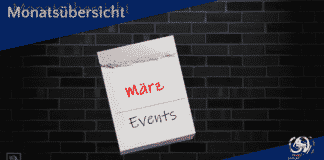 Monatsübersicht: Alle Events im März 2021 Monatsübersicht Events März 2021