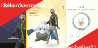 Weltrekord gescheitert – Danke Niantic! Weltrekord