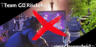 Team GO Rocket Bug bald behoben Team GO Rocket