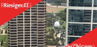 Riesiges Ei in Chicago gesichtet Riesiges Ei