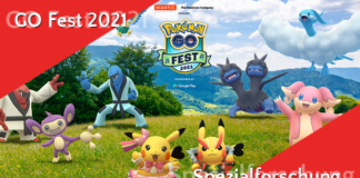 GO Fest 2021 Spezialforschung – Das Melodie Pokémon GO Fest