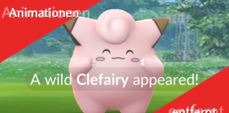 Niantic entfernt neue Animationen Animationen